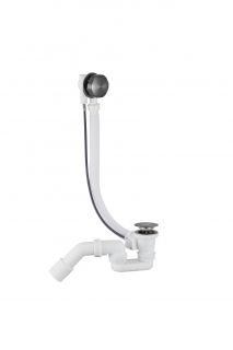 Полуавтоматический сливы-перелив для ванны Grocenberg GB240BG Графит